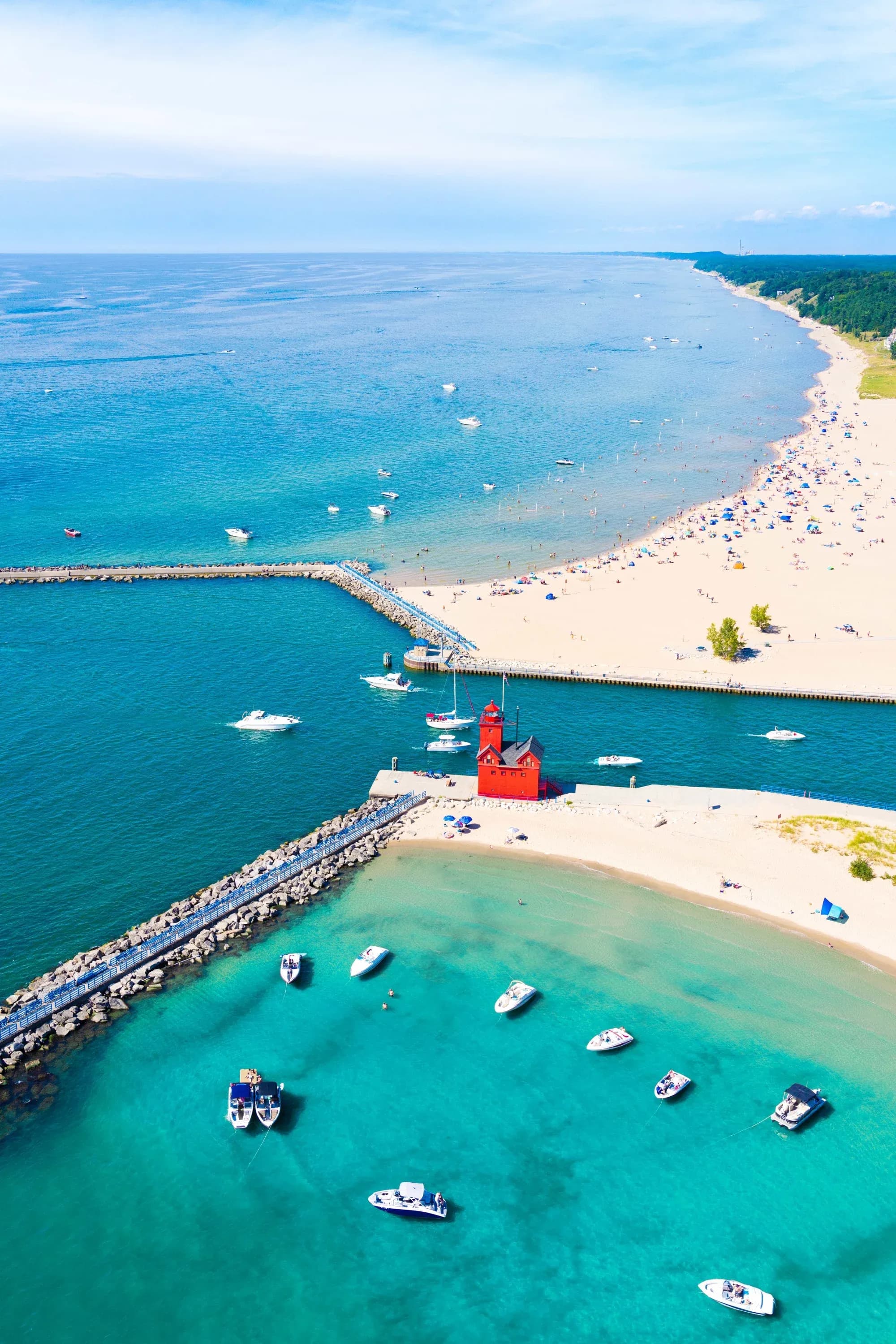 Lake Macatawa Channel, Holland Michigan